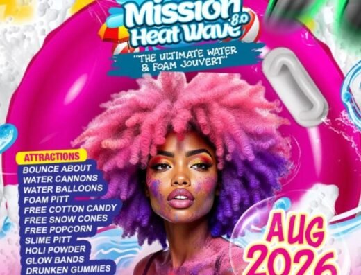 Mission Heat Wave – “THE ULTIMATE WATER & FOAM JOUVERT”