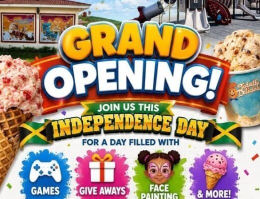 Grand Opening of the Totally Delicious Ice Cream Park