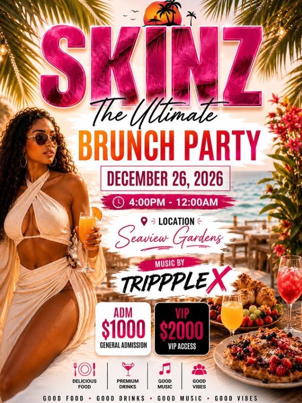 SKINZ – THE ULTIMATE BRUNCH PARTY