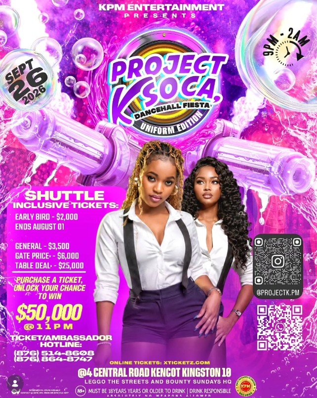 Project K Soca Dancehall Fiesta – Uniform Edition