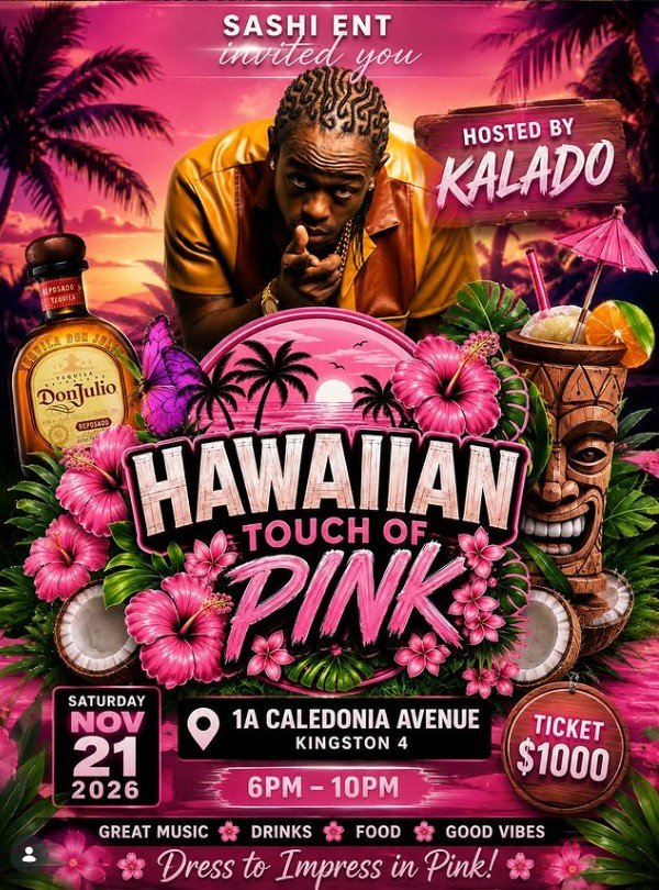 Hawaiian Touch of Pink