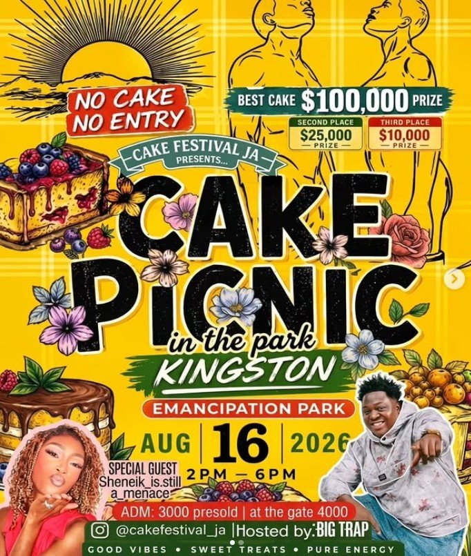 Cake Picnic In The Park