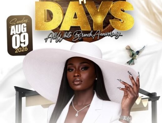 GIRL FI DAYS ALL WHITE BRUNCH ANNIVERSARY