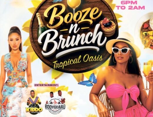 Booze n Brunch – Tropical Oasis