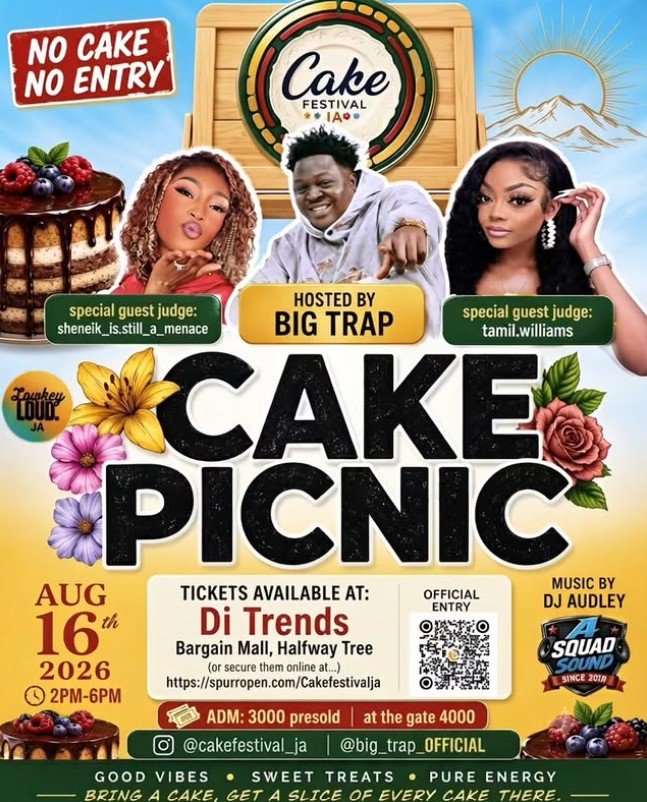 Cake Picnic In The Park