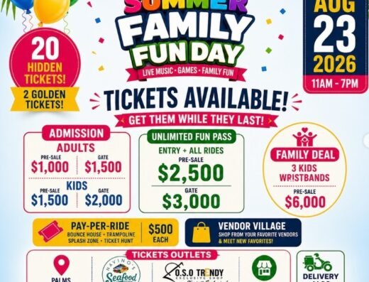 Summer Family Fun Day at Palms Entertainment Park