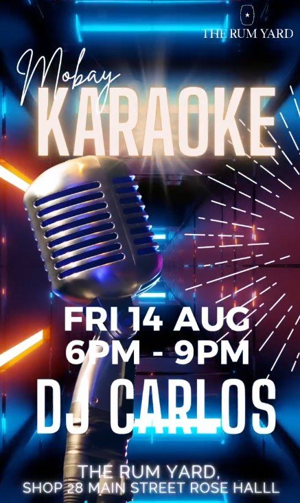 Mobay Karaoke at The Rum Yard
