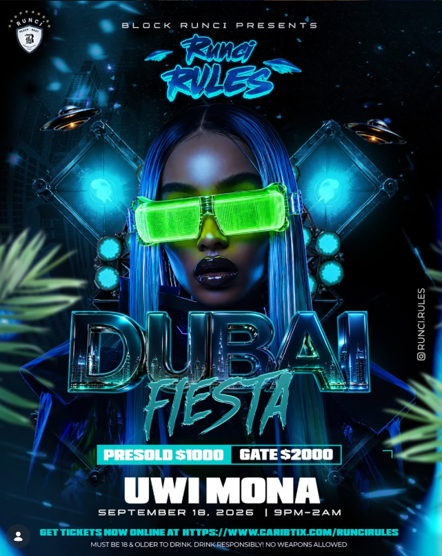 RUNCI RULES: DUBAI FIESTA