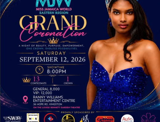 Miss Jamaica World Eastern Region Grand Coronation 2026.