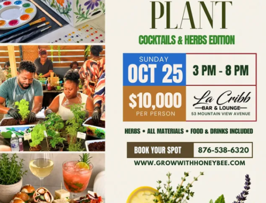 Grow with Honeybee’s Sip. Paint. Plant.