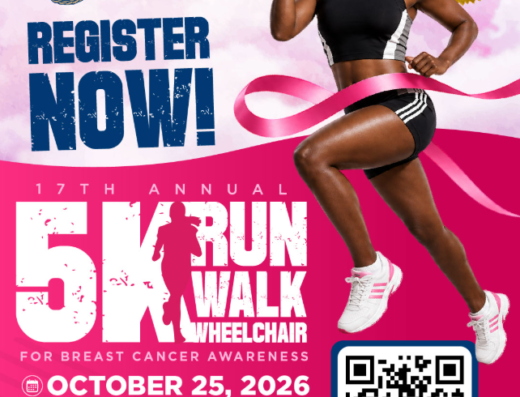 17th Annual Kiwanis Providence-Montego Bay 5K Run, Walk & Wheelchair for Breast Cancer Awareness.
