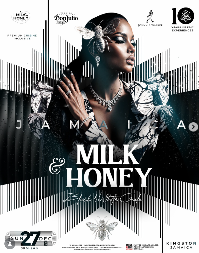 Milk & Honey – Black & White Gala