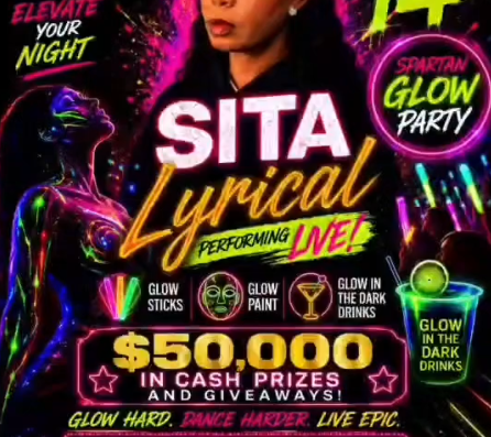 SPARTAN GLOW PARTY