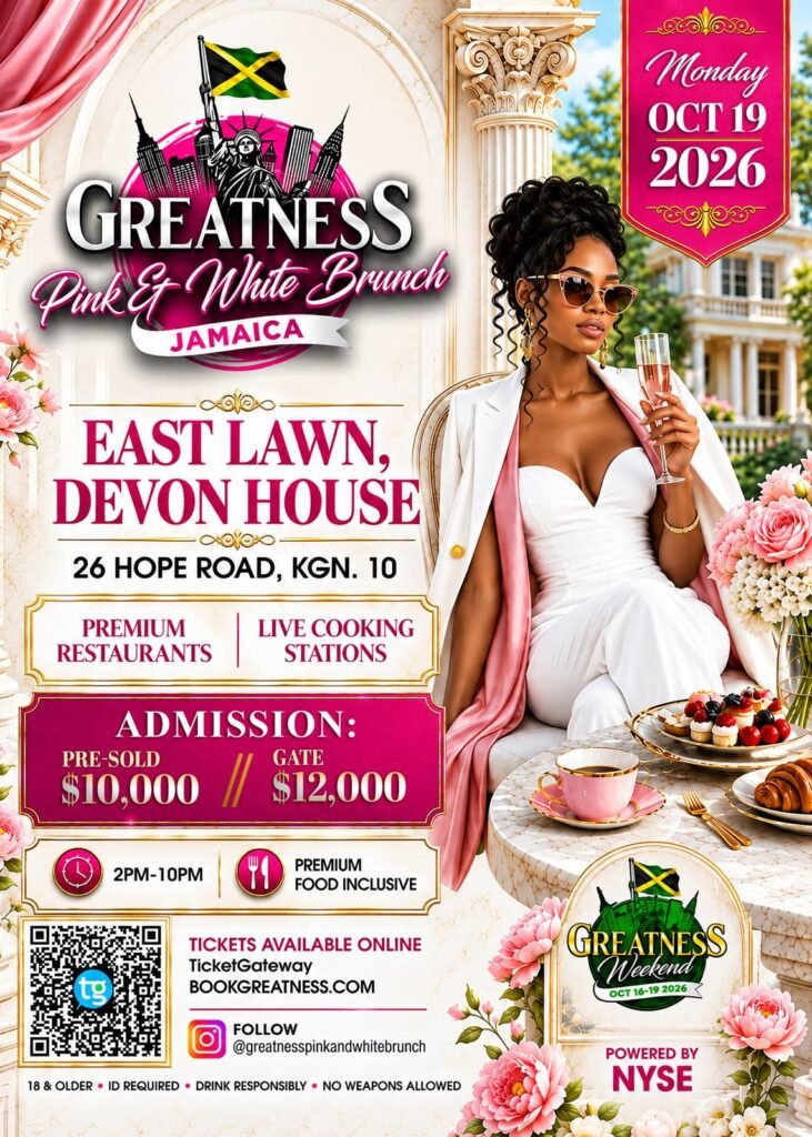 Greatness Pink & White Brunch